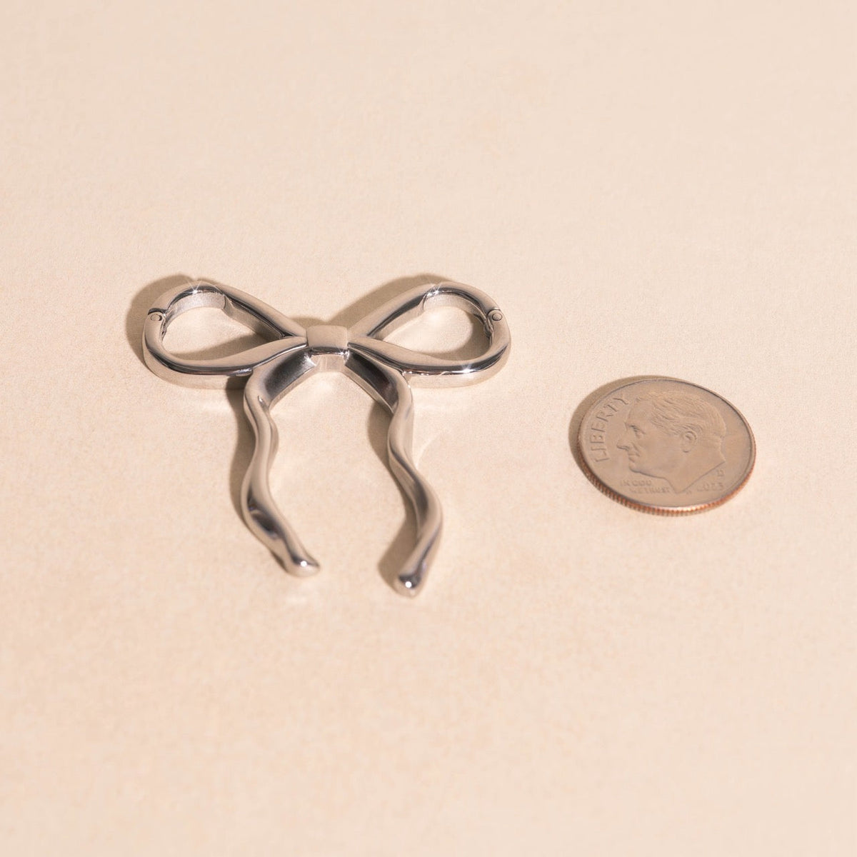 Bowtie Necklace Charm Clasp (33mm)