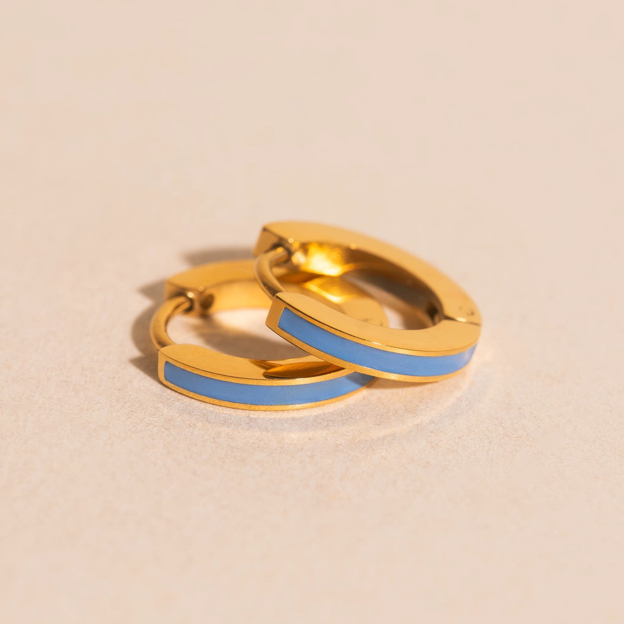 Color Huggie Hoop Earrings