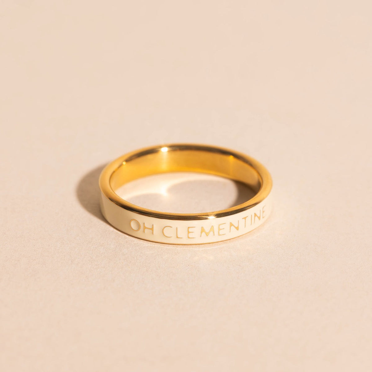Oh Clementine Enamel Ring
