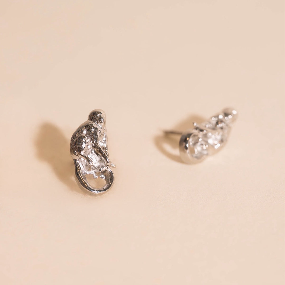 Monkey Stud Earrings