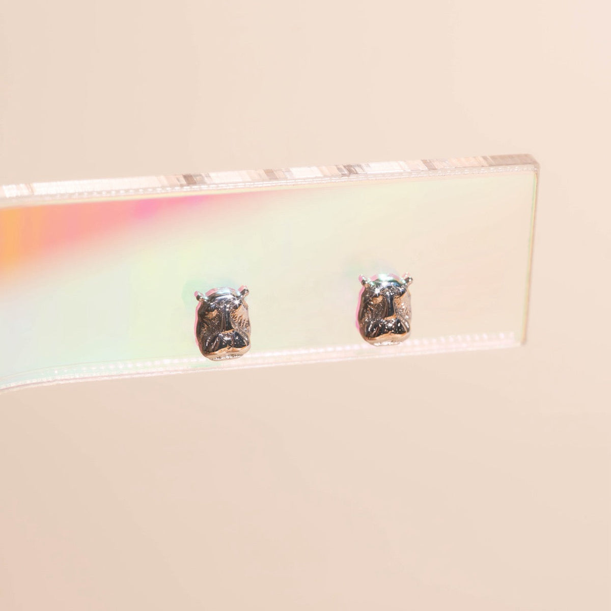 Hippo Stud Earrings