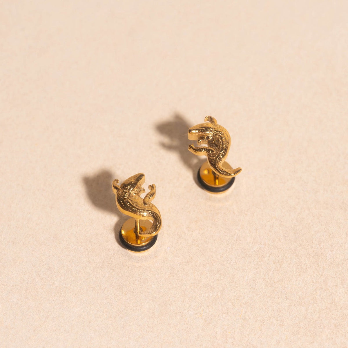 Crocodile Stud Earrings