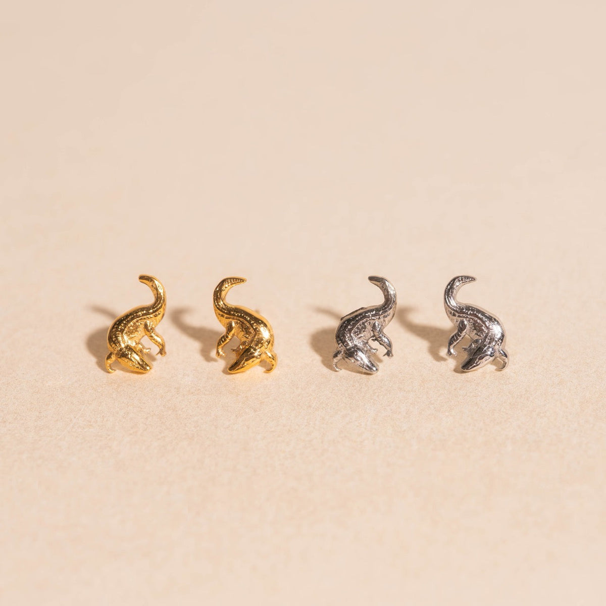 Crocodile Stud Earrings