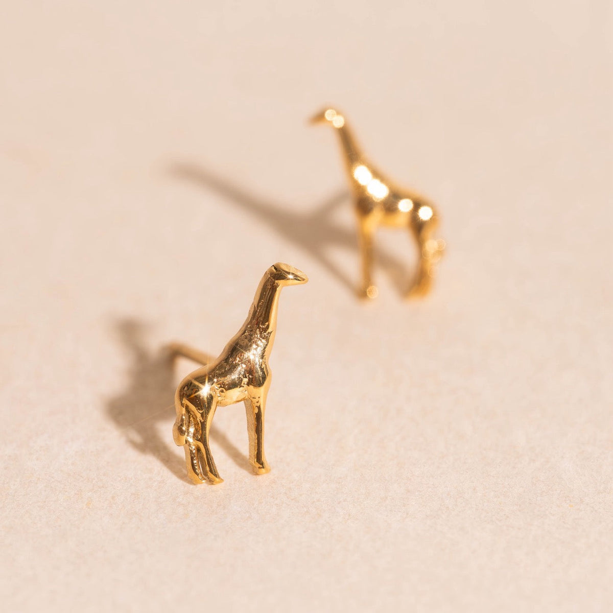 Giraffe Stud Earrings