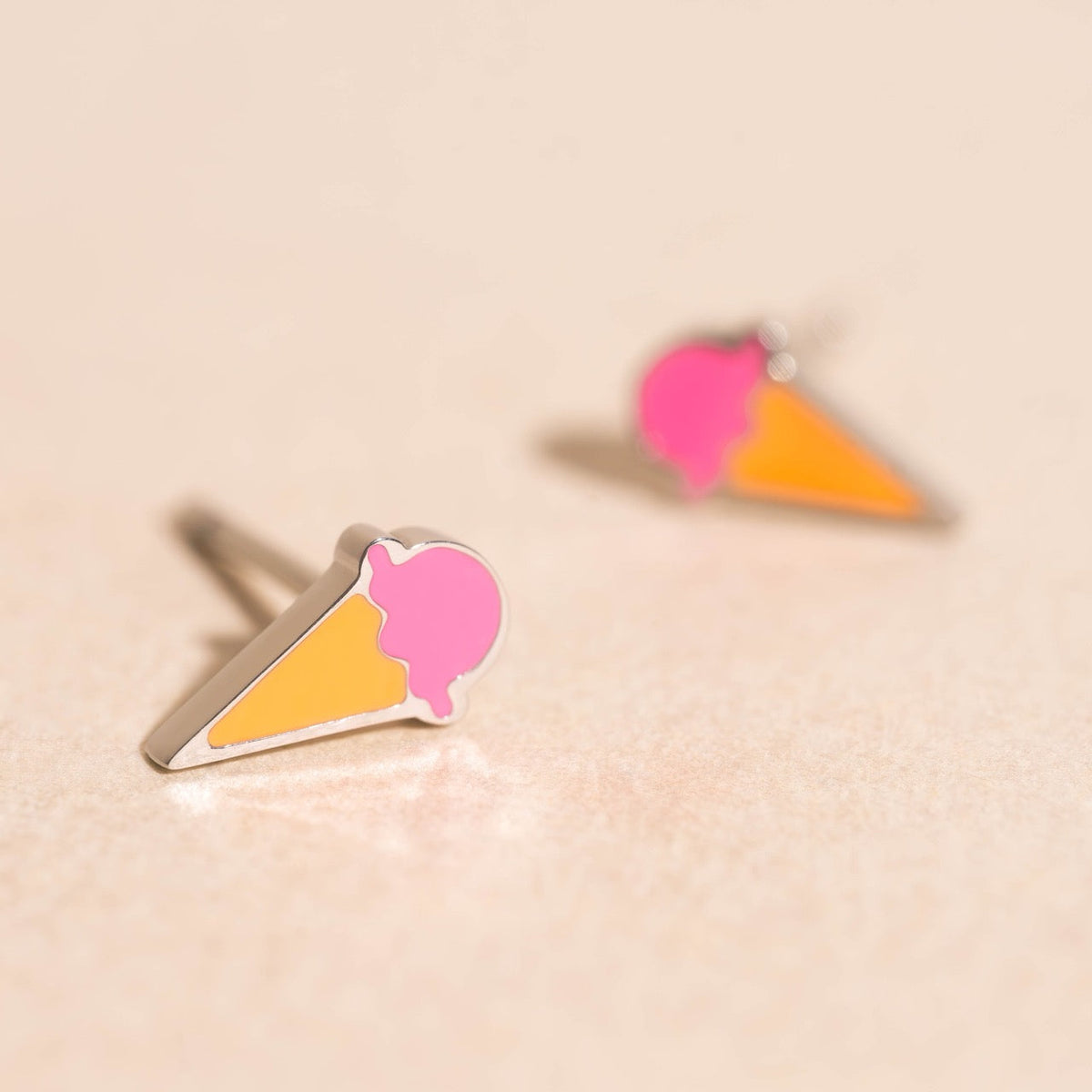 Ice Cream Mini Stud Earrings