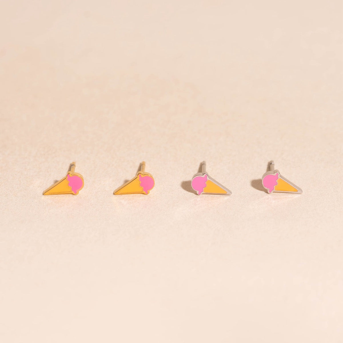 Ice Cream Mini Stud Earrings