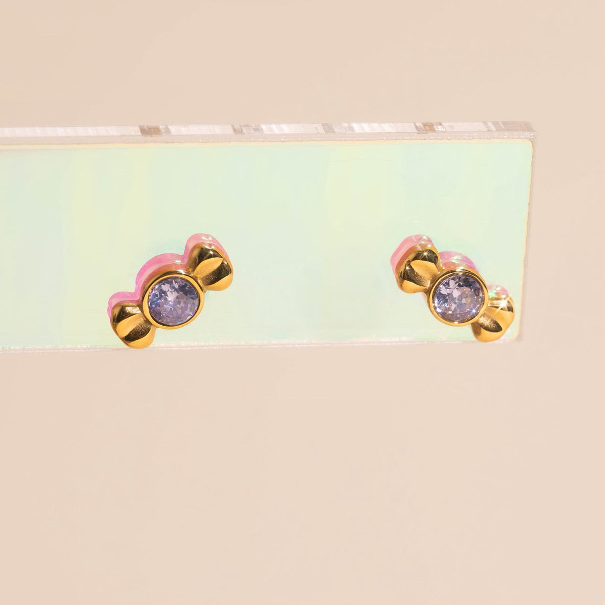 Candy Crystal Stud Earrings