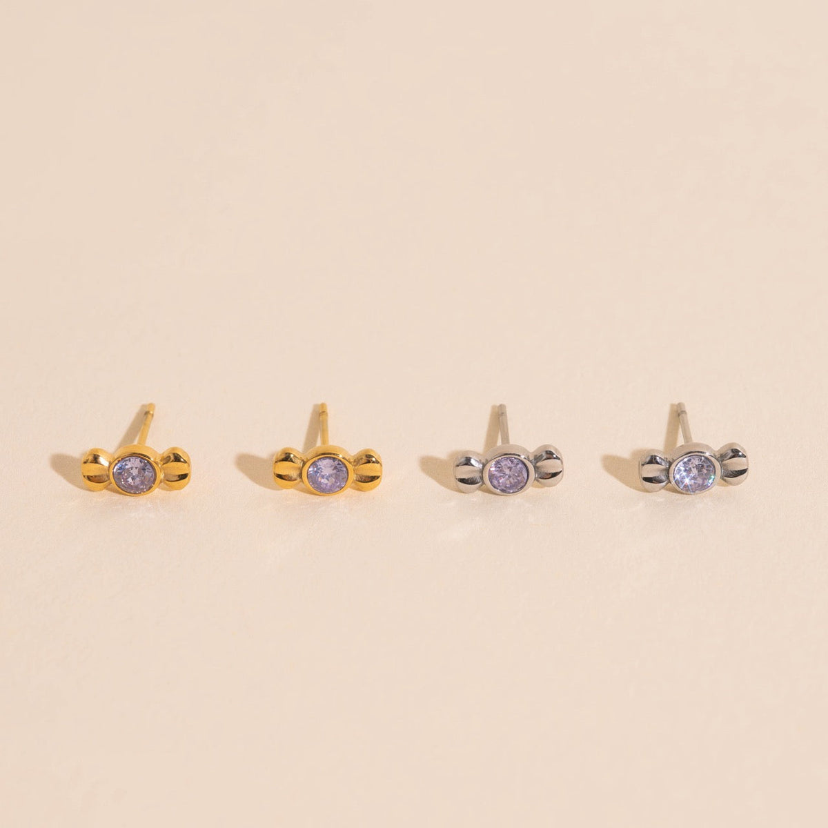 Candy Crystal Stud Earrings