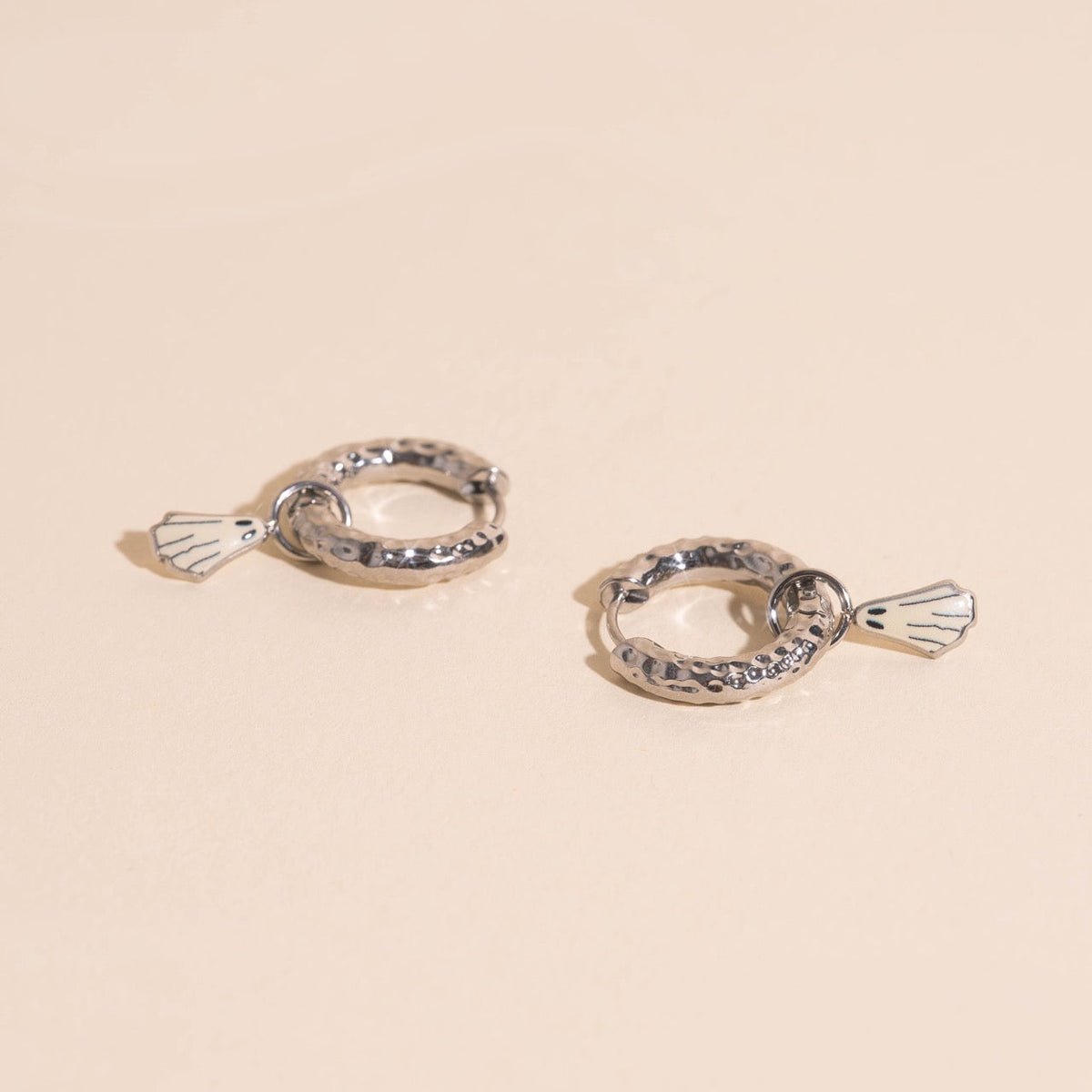 Ghost Huggie Hoop Charms