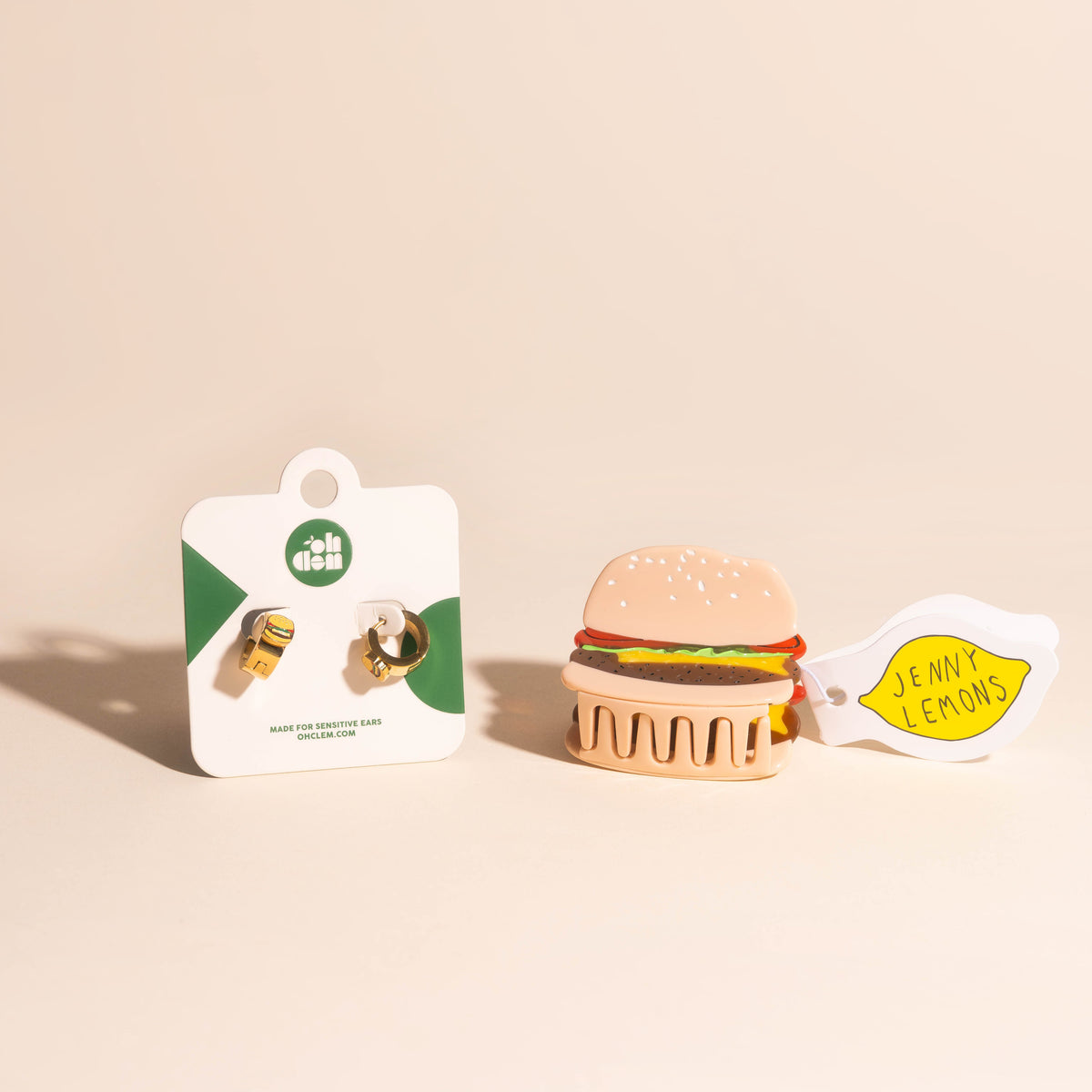 Pack: Burger Huggies and Claw Clip