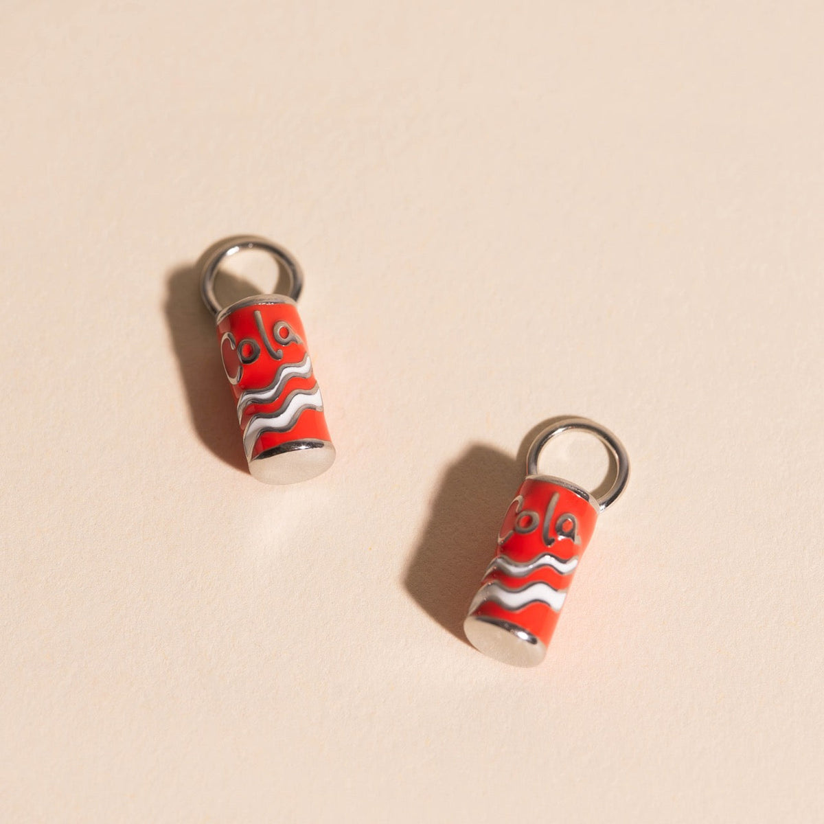 Pack: Cola Can Charms, Huggies, & Claw Clip
