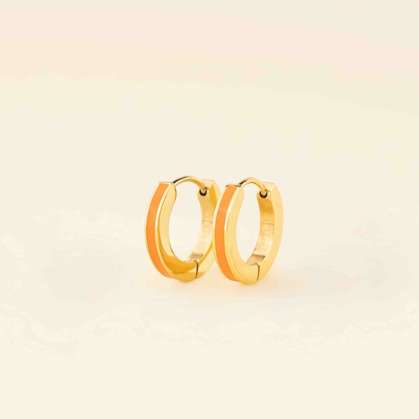 Color Huggie Hoop Earrings