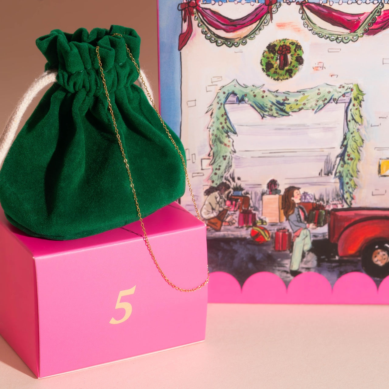 Variety Jewelry Advent Calendar Box (12-piece)