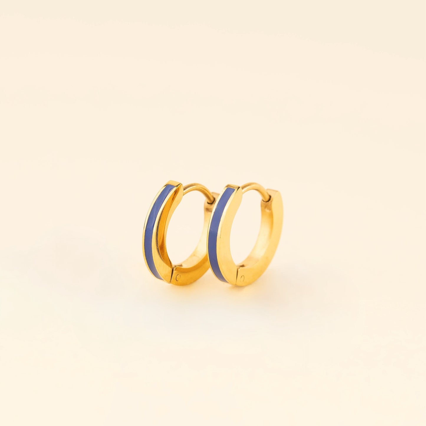 Color Huggie Hoop Earrings