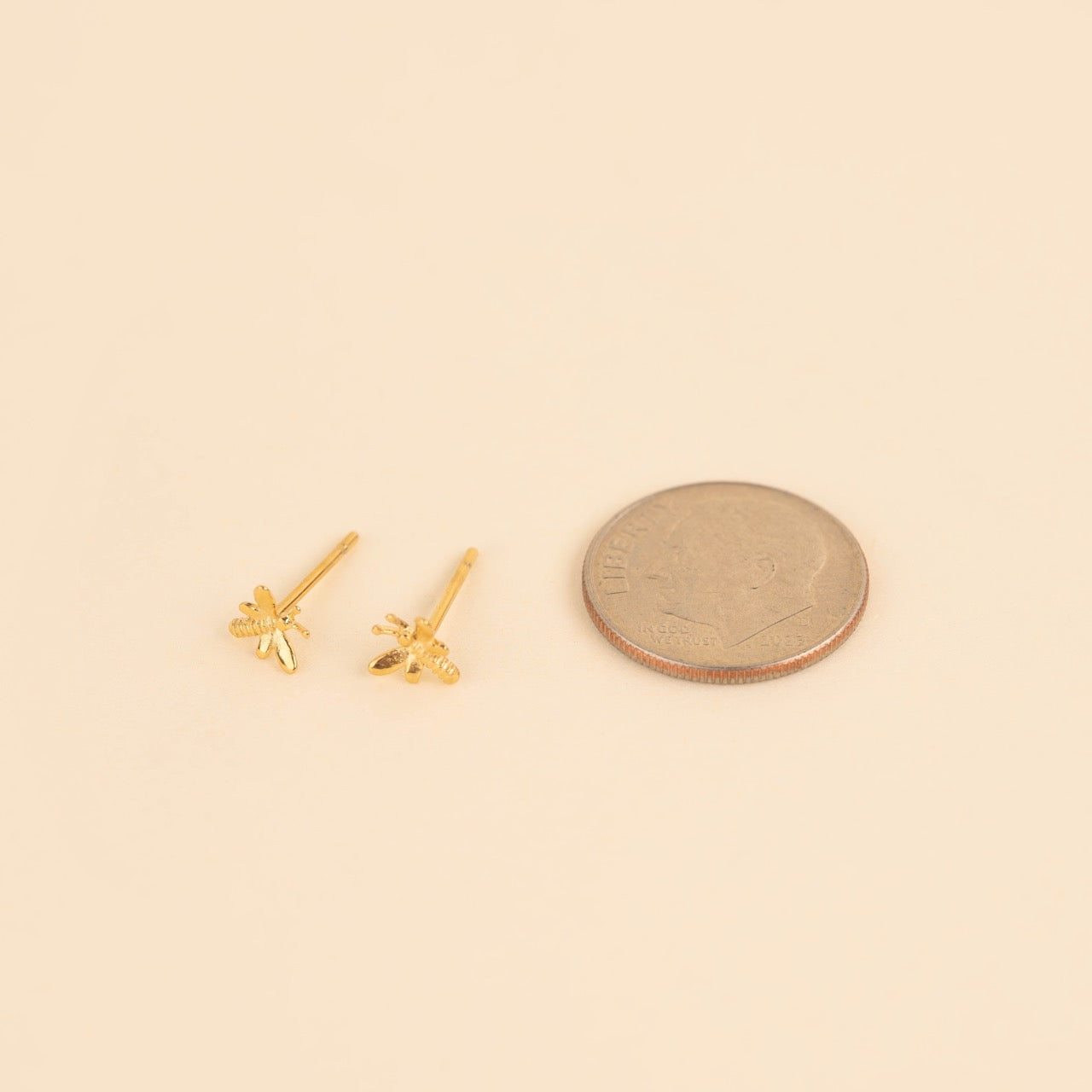Mini Dragonfly Stud Earrings