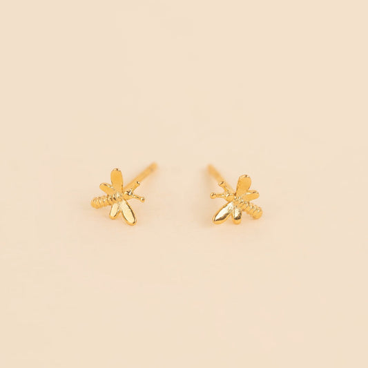 Mini Dragonfly Stud Earrings