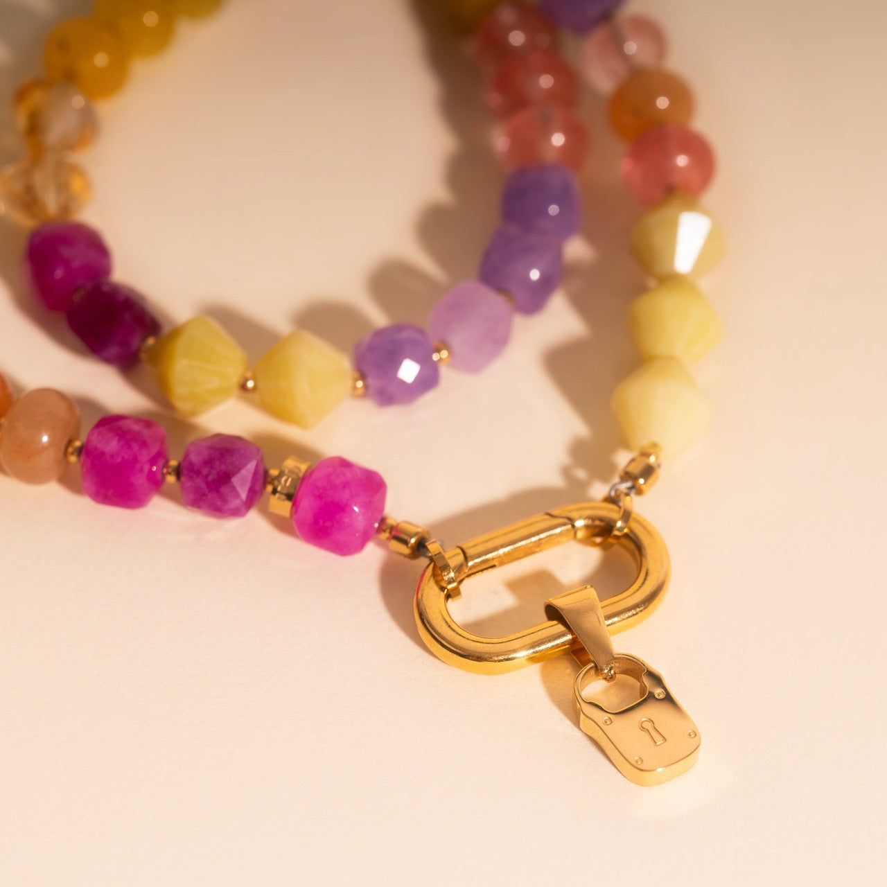 Locked In Necklace Charm