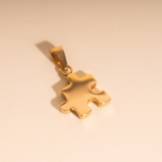 Puzzle Piece Necklace Charm