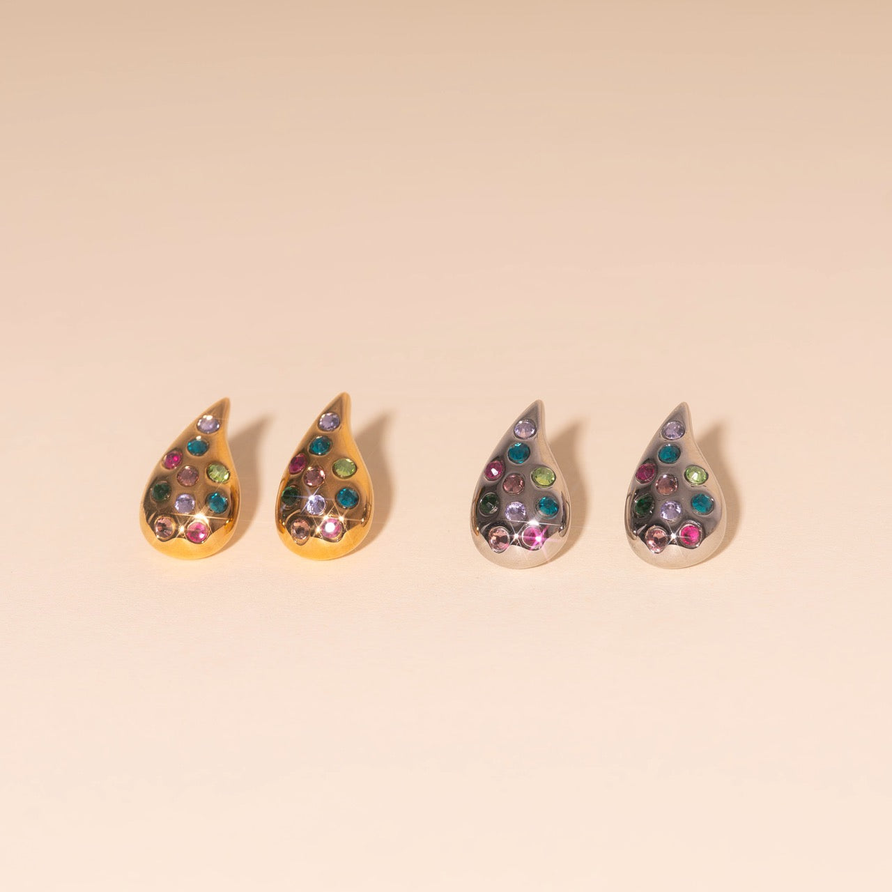 Sparkle Splash Stud Earrings