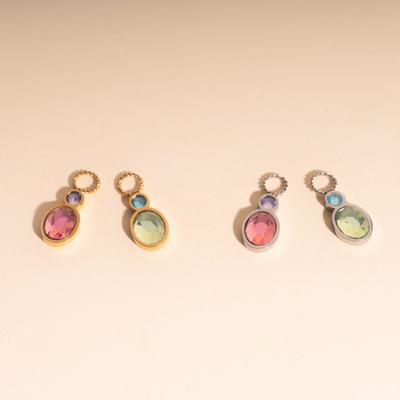 Twist and Mix Huggie Hoop Charms