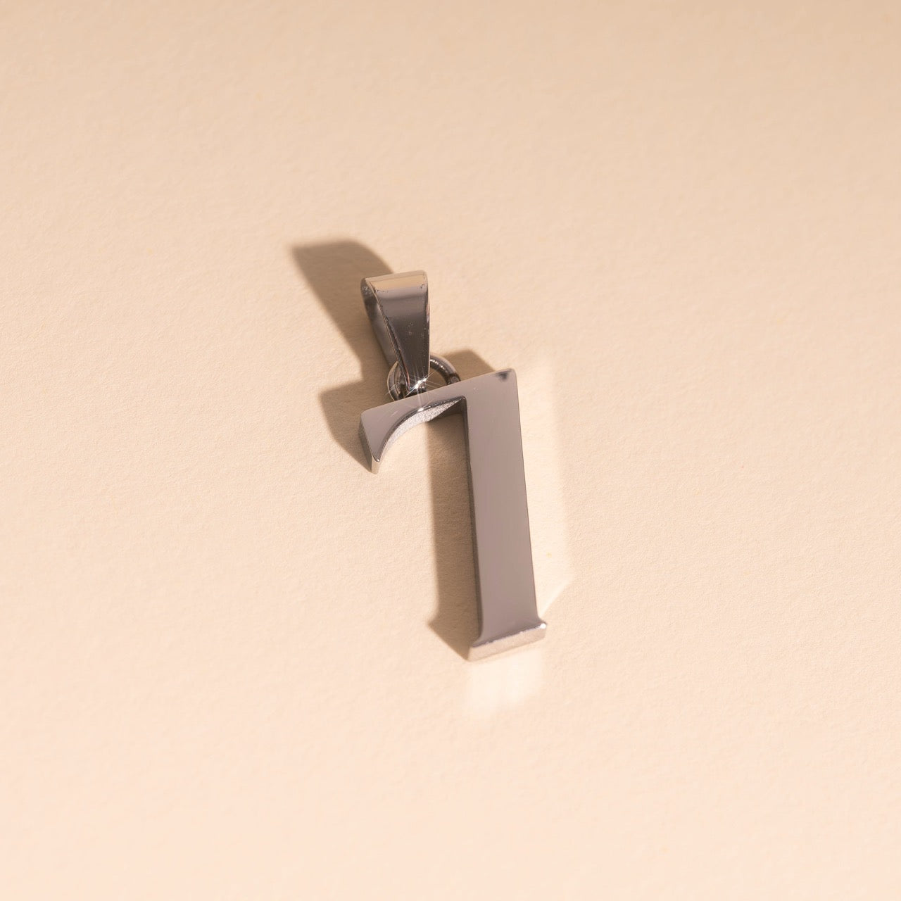 Number Necklace Charm (Single)