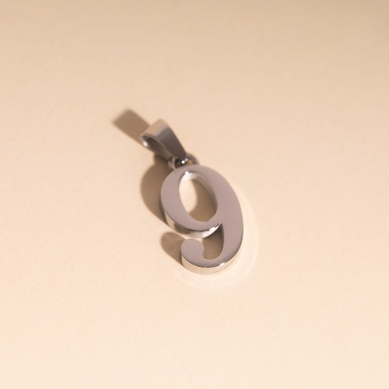 Number Necklace Charm (Single)