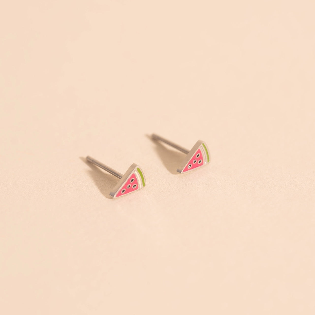 Mini Watermelon Stud Earrings