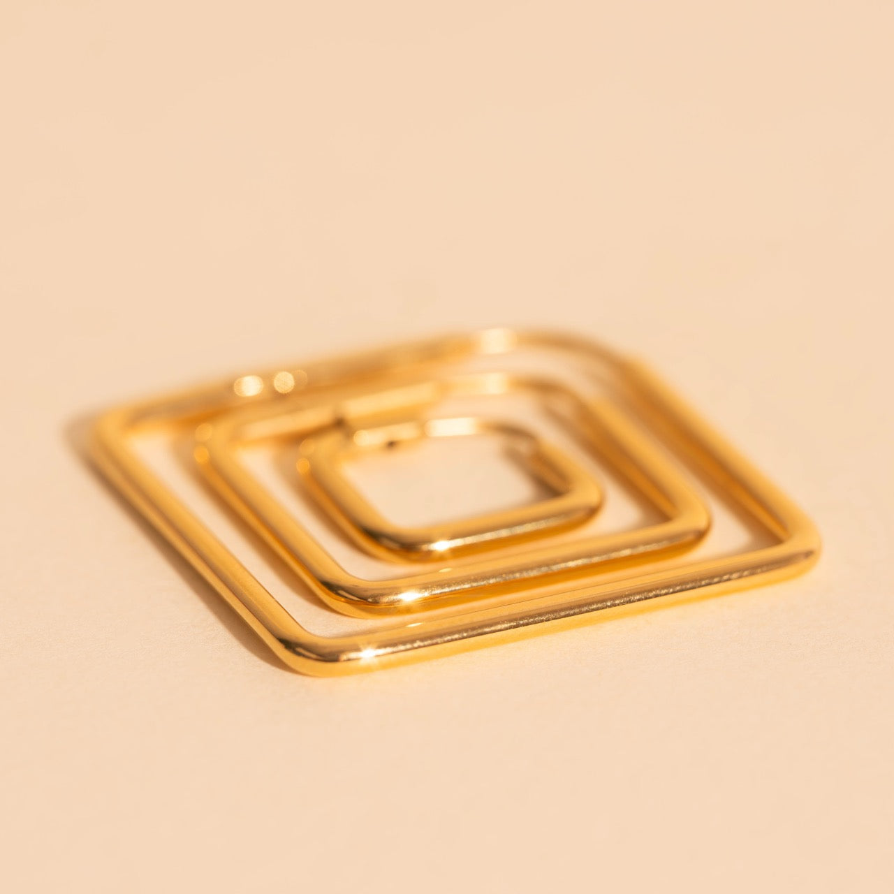 Diamond Rounded Huggie Hoop Earrings