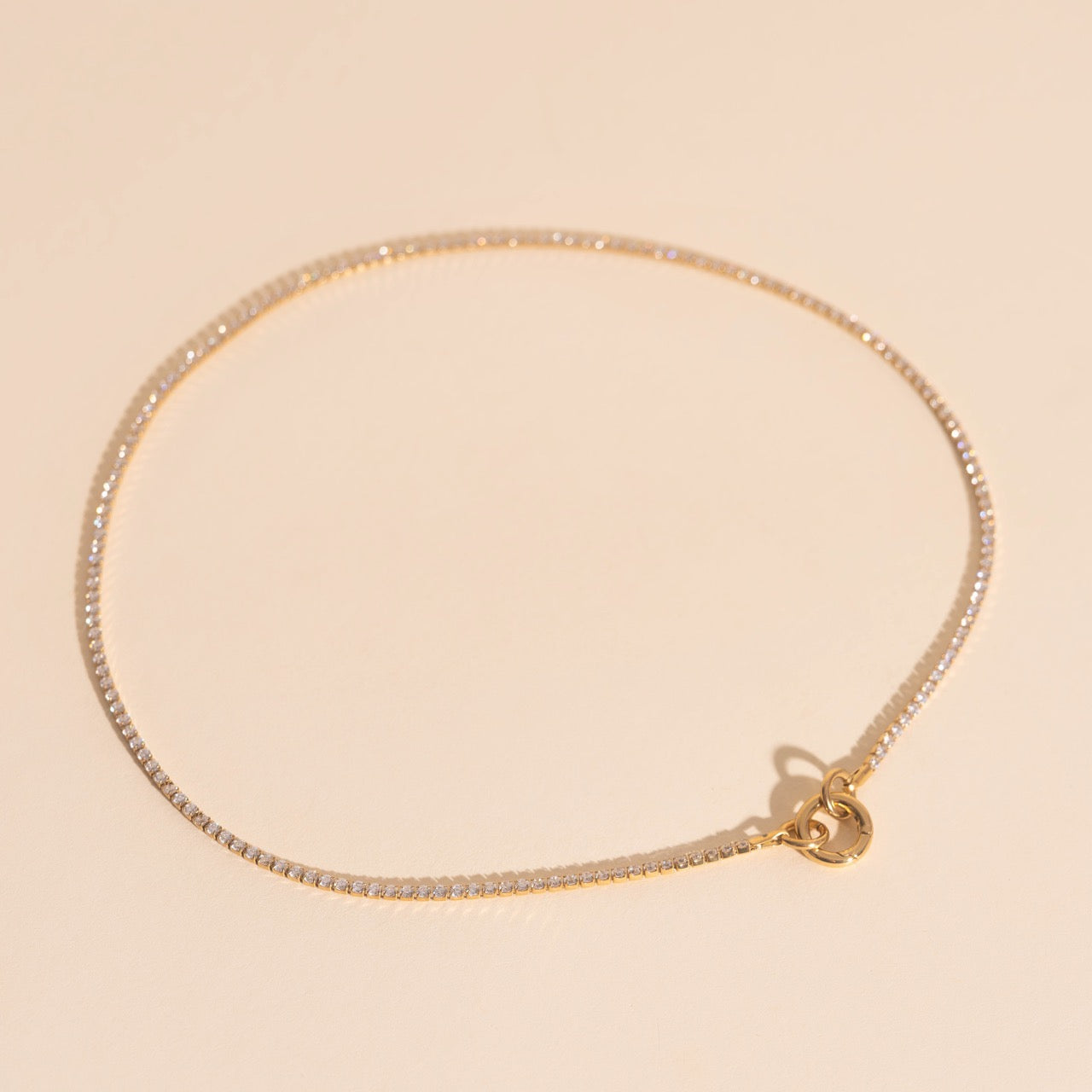 Micro Tennis Necklace