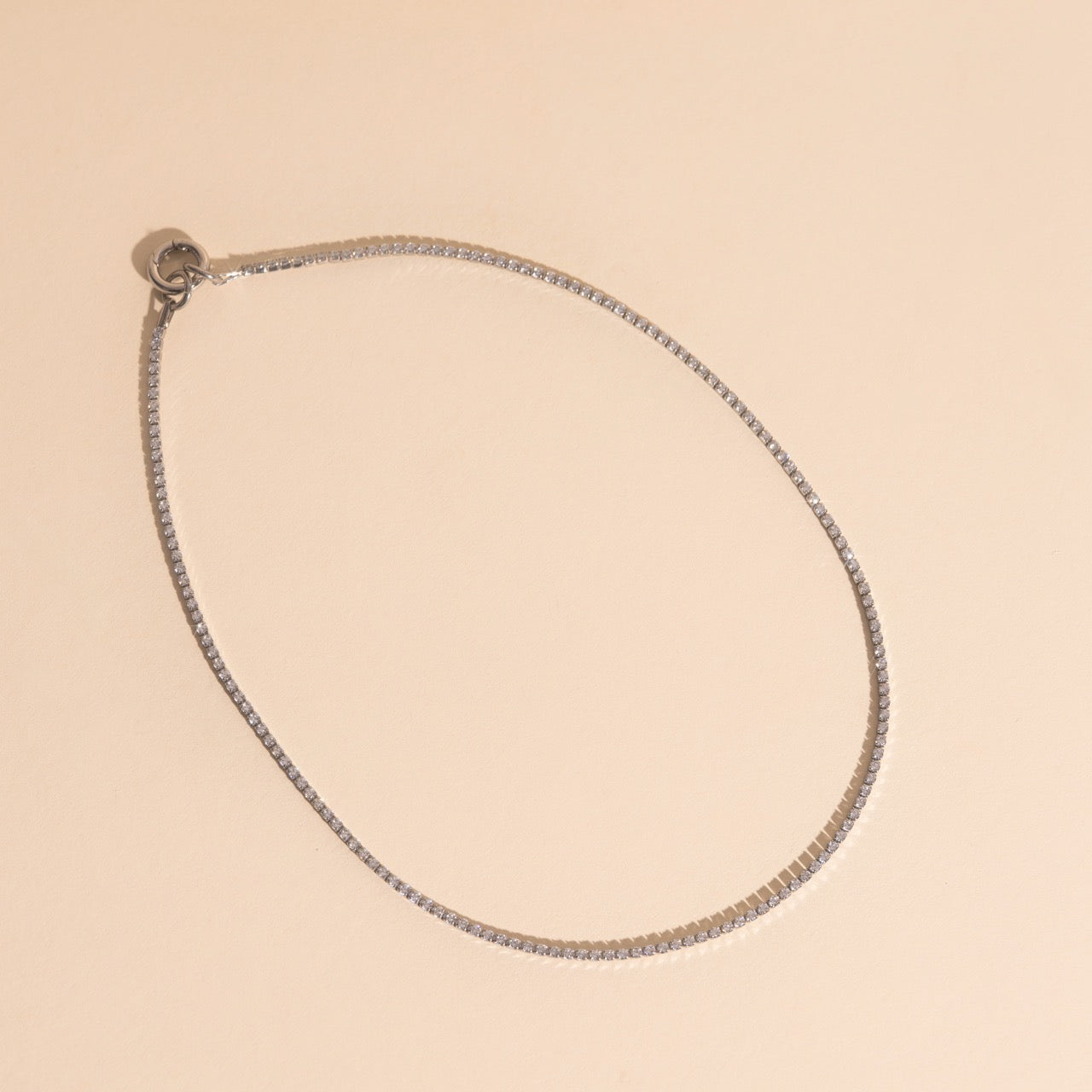 Micro Tennis Necklace