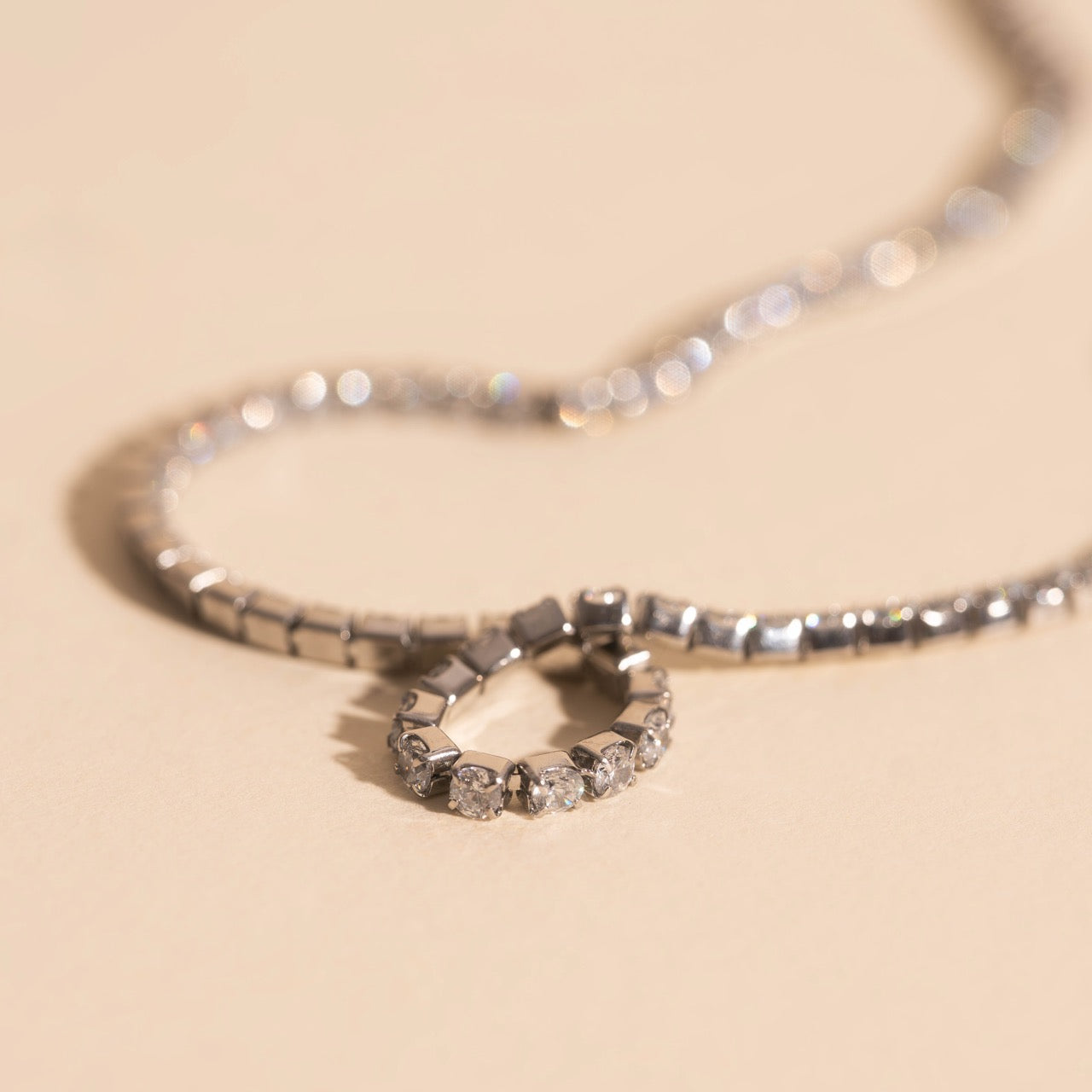 Micro Tennis Necklace