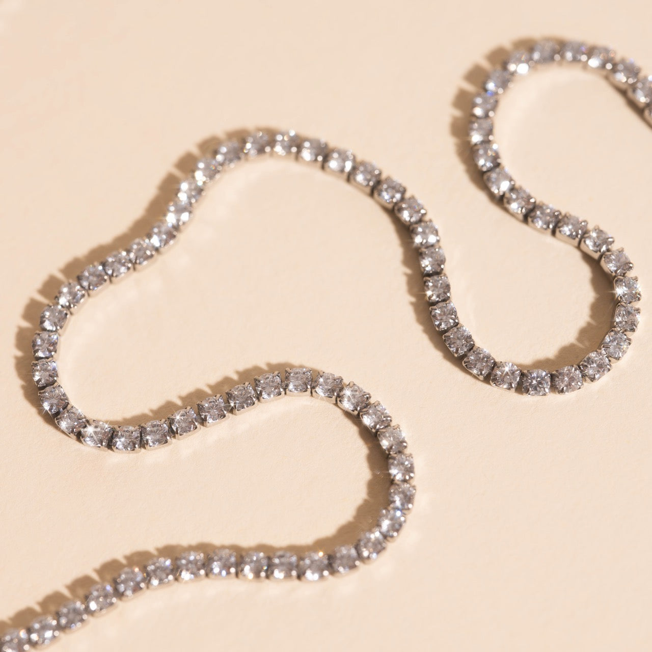 Micro Tennis Necklace