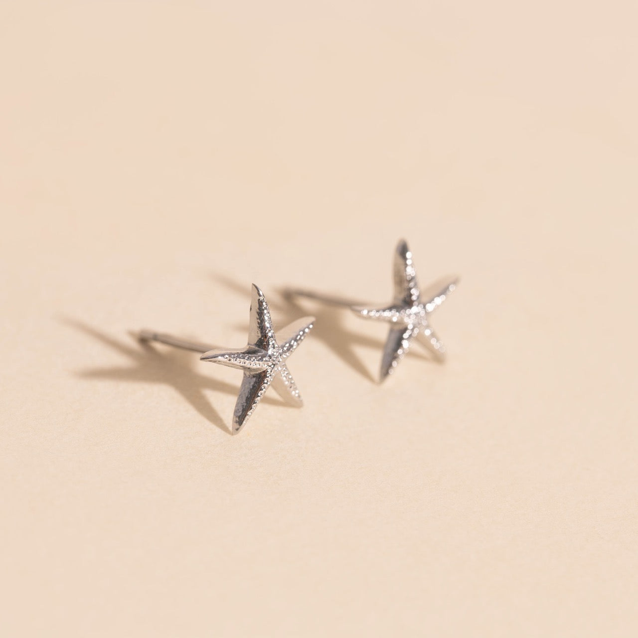 Mini Starfish Stud Earrings