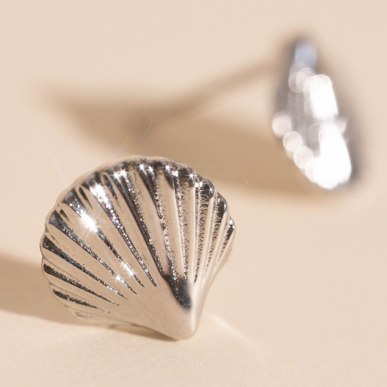 Mini Seashell Stud Earrings