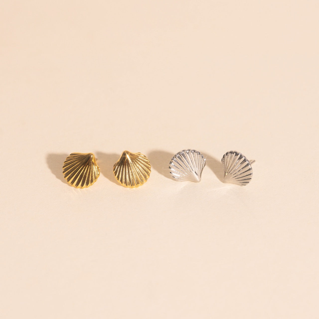 Mini Seashell Stud Earrings