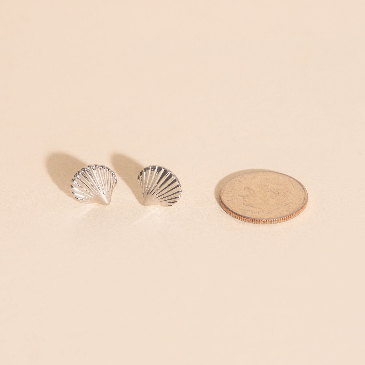 Mini Seashell Stud Earrings