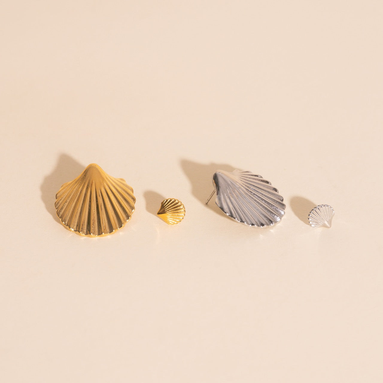 Mini Seashell Stud Earrings