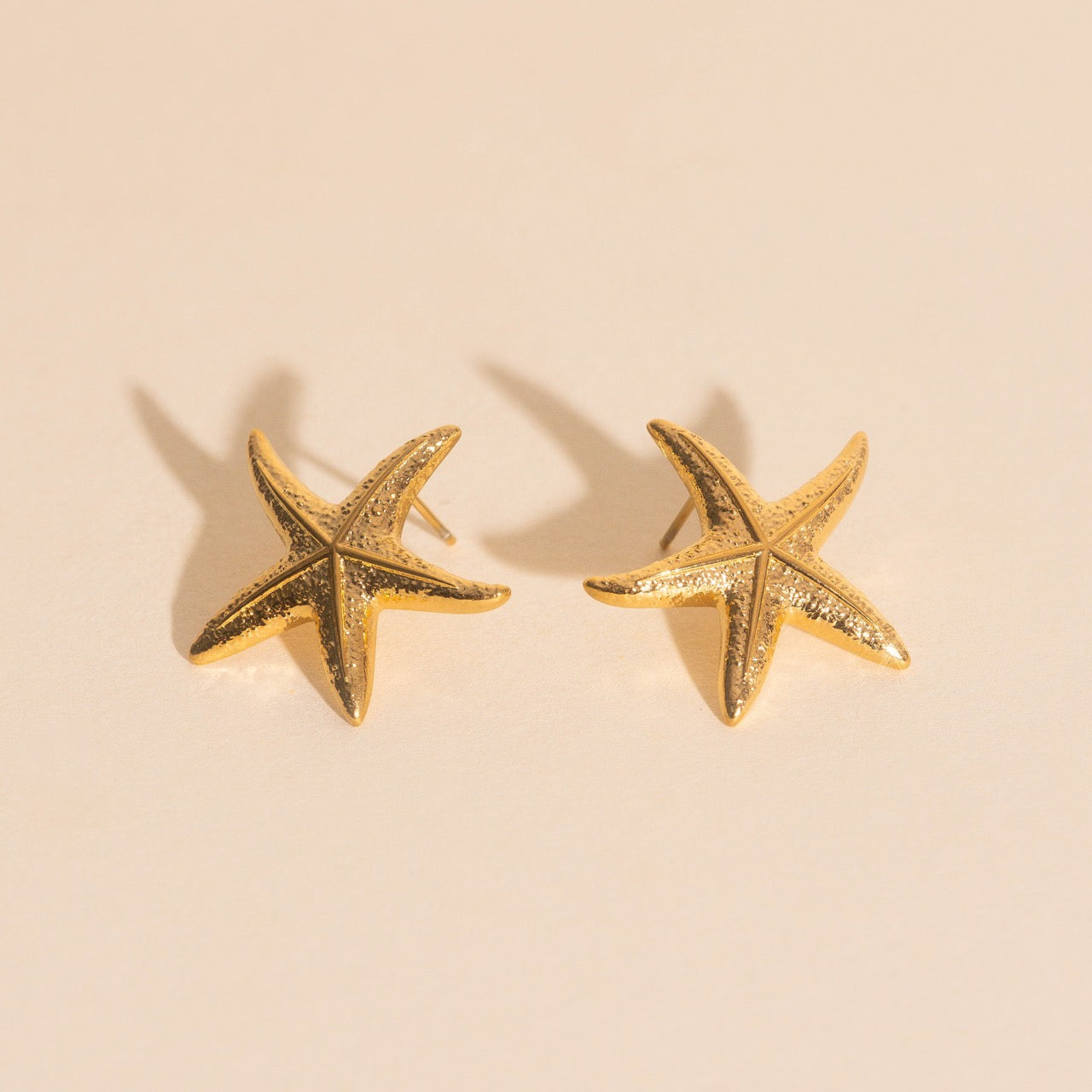 Jumbo Starfish Stud Earrings