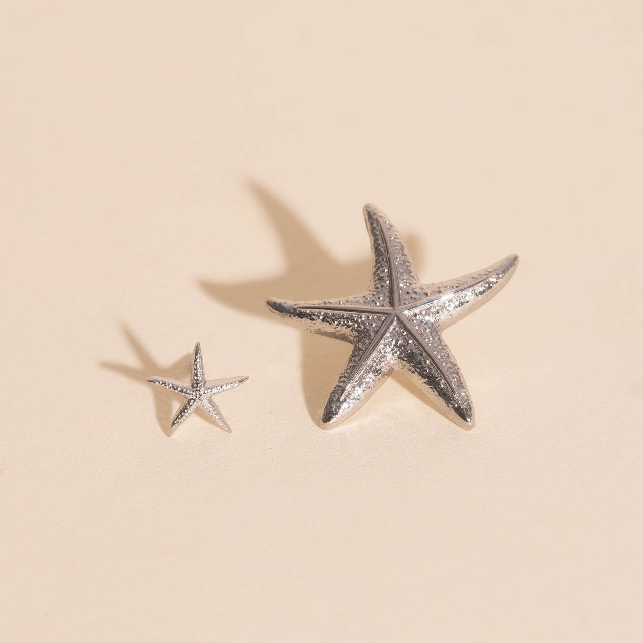 Mini Starfish Stud Earrings