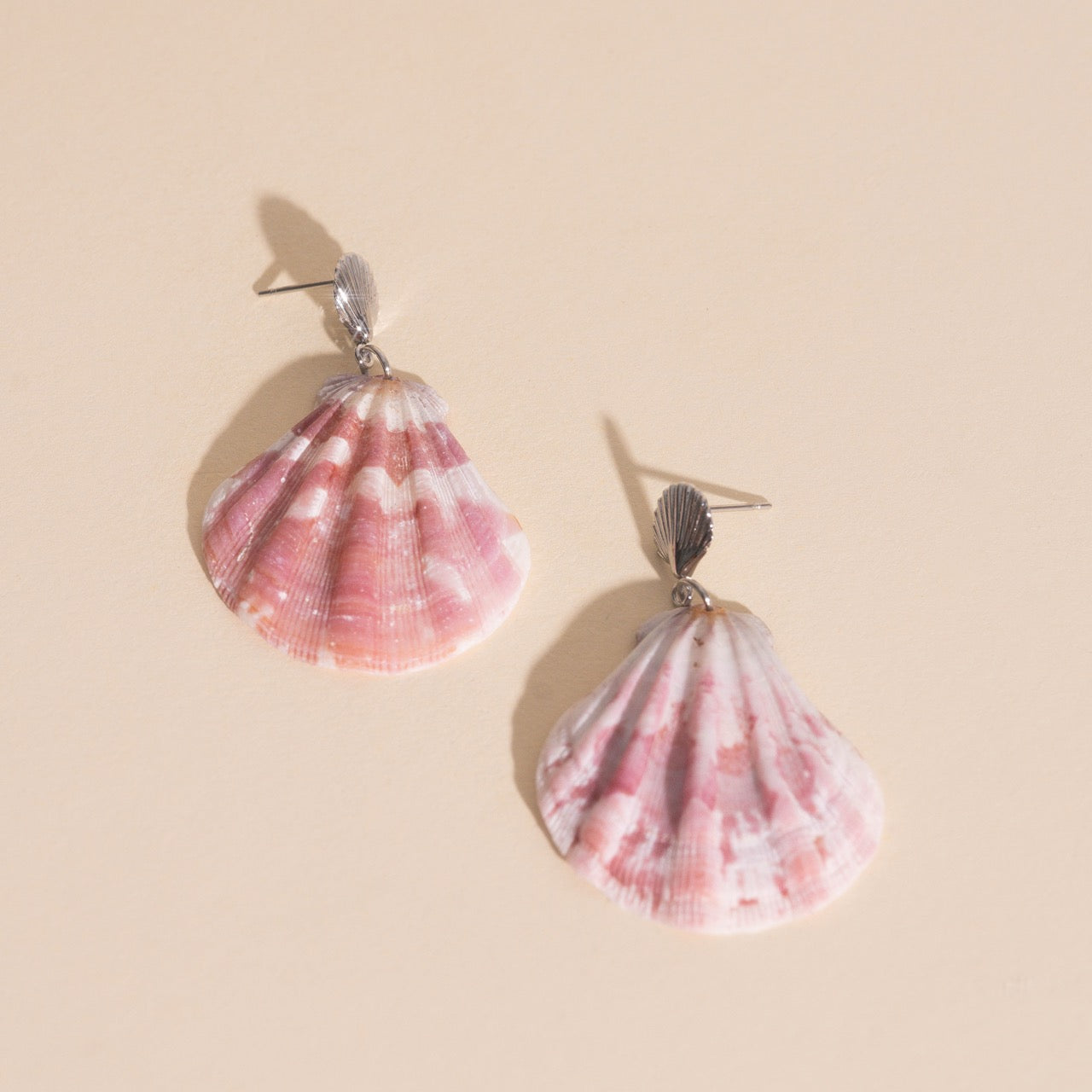 Seashell Dangle Stud Earrings