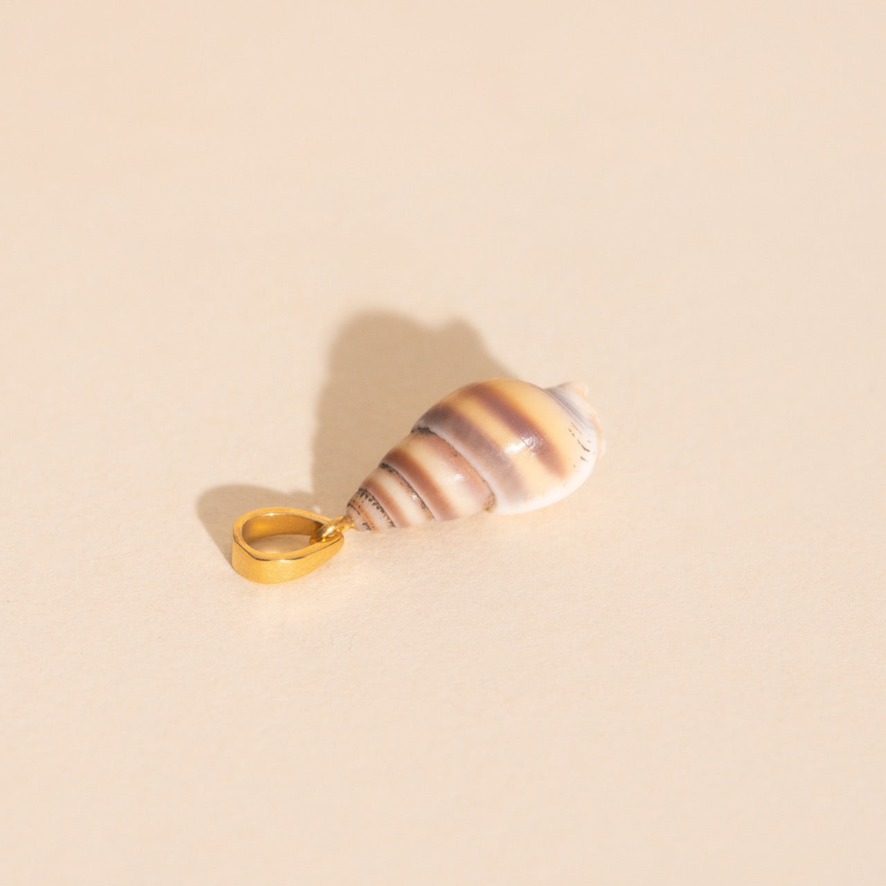 Spiral Shell Necklace Charm