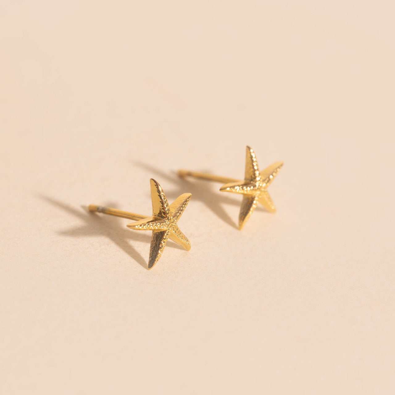 Mini Starfish Stud Earrings