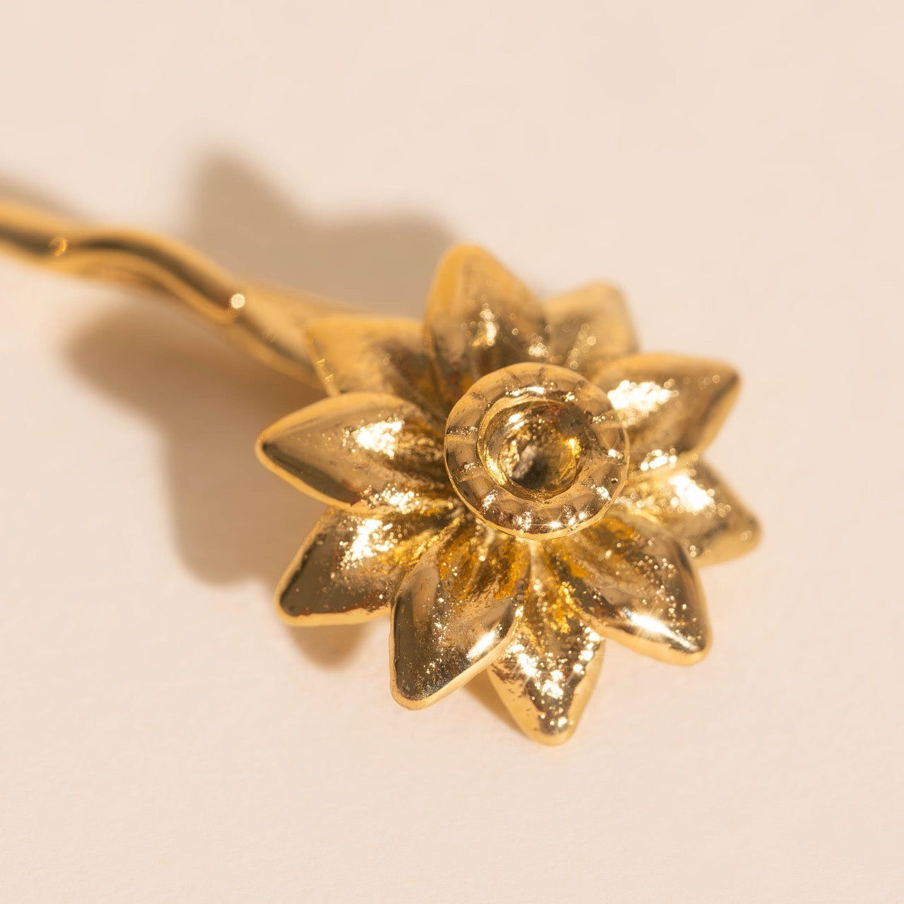 December Narcissus Birth Flower Necklace Charm