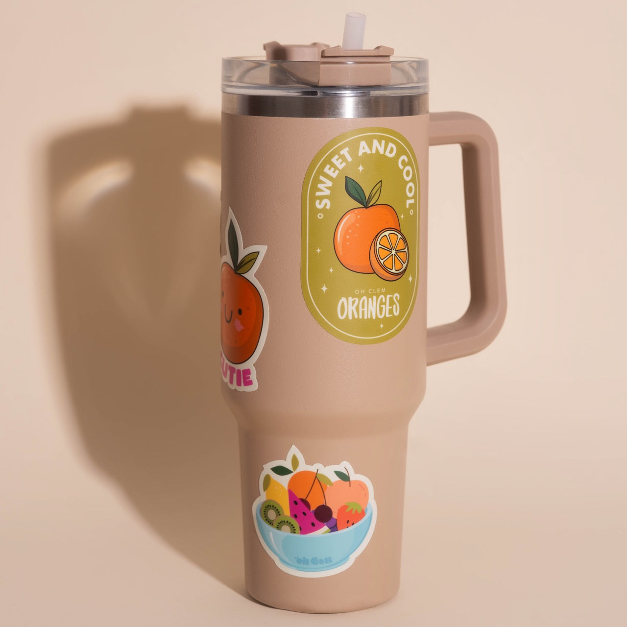 Fruity 4-pack Stickers