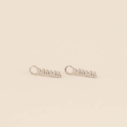 Mama Huggie Hoop Charms