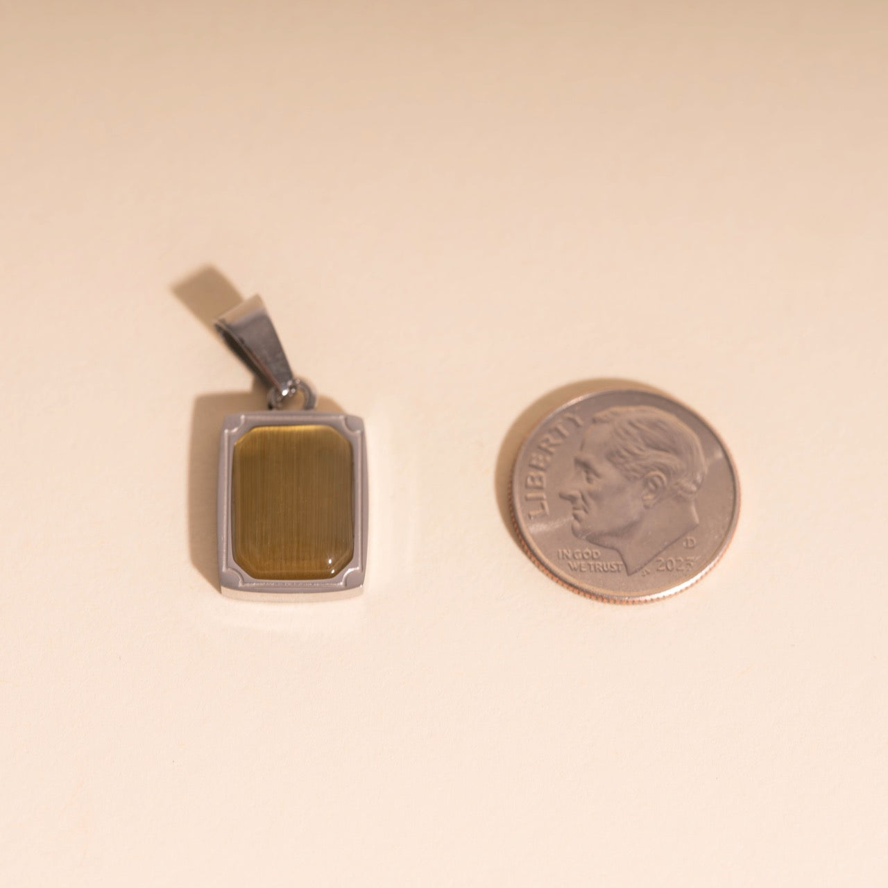 Golden Ember Necklace Charm