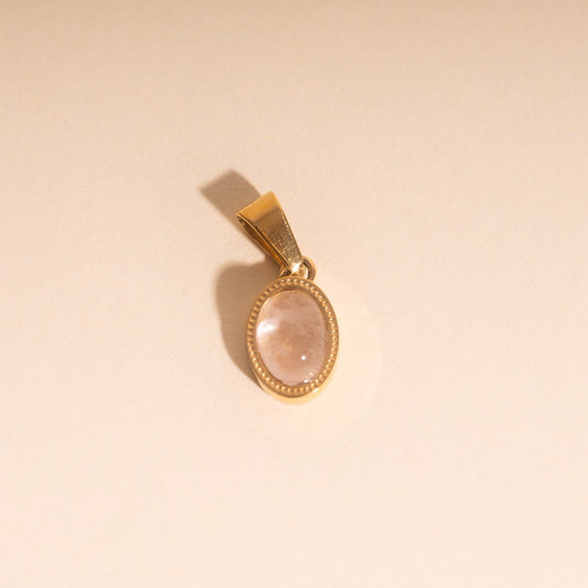 Dawn to Dusk Oval Necklace Charm