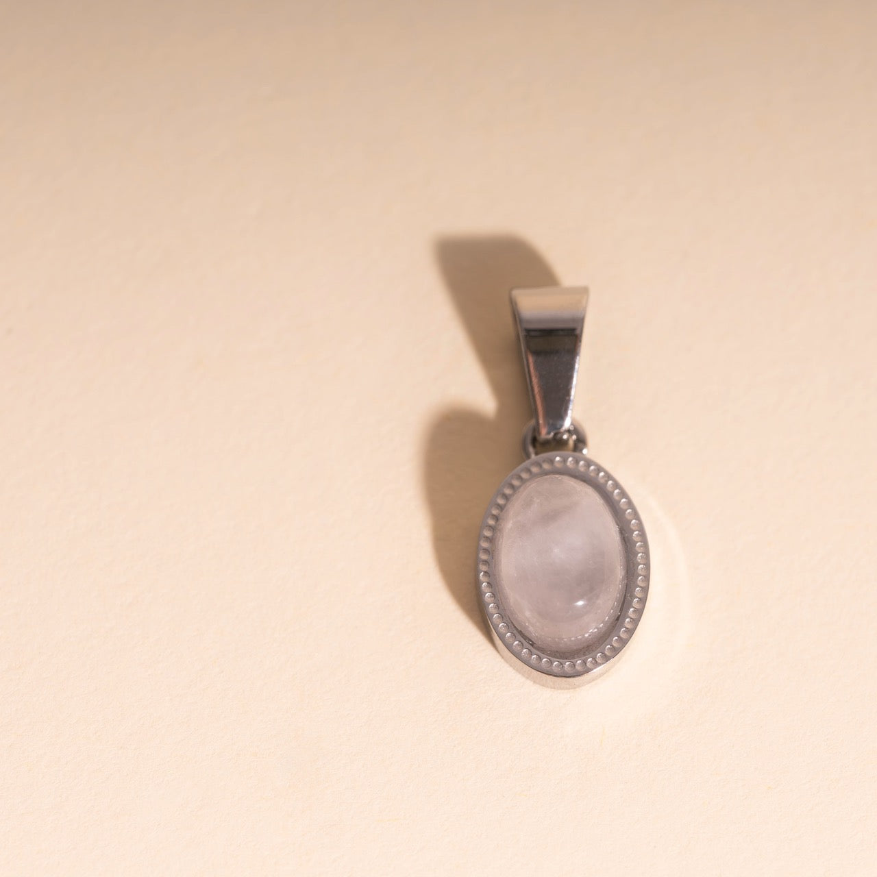 Dawn to Dusk Oval Necklace Charm