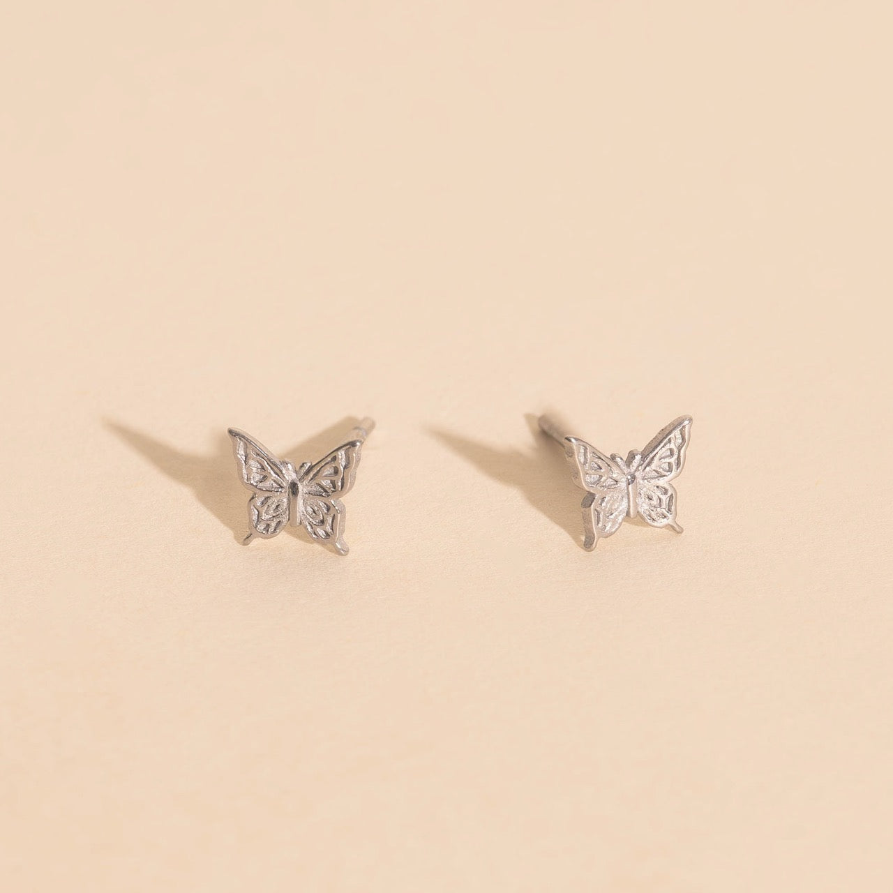 Mini Butterfly Stud Earrings
