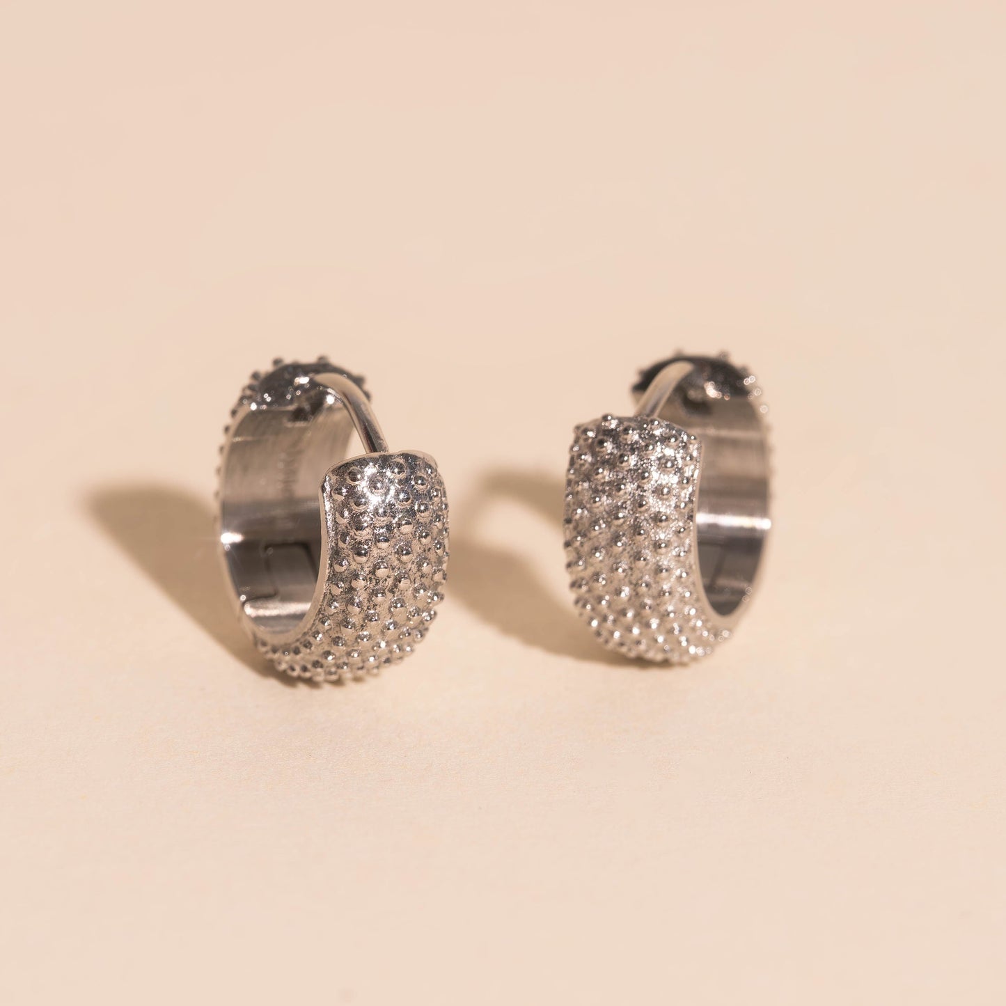 Party Super Chunky Huggie Hoop Earrings